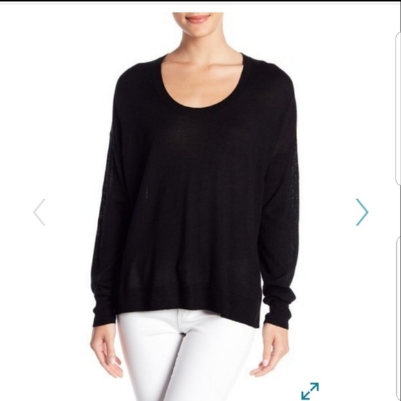 Madewell Sweaters - Madewell lightweight black sweater size large